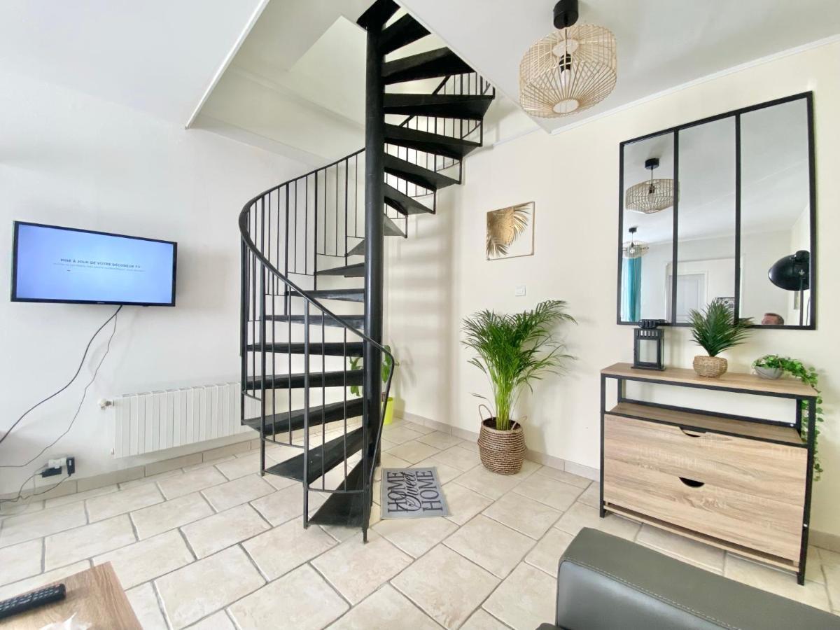 Le St Marc - Theatre De Cornouaille - Wifi - Parking Prive - Entree Autonome Apartment Quimper Bagian luar foto